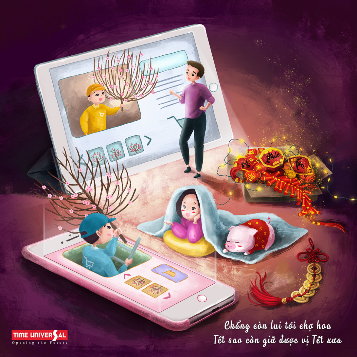 AR Pháo Hoa TVC - “Tech” đoàn viên, cung chúc tân niên vạn sự như ý