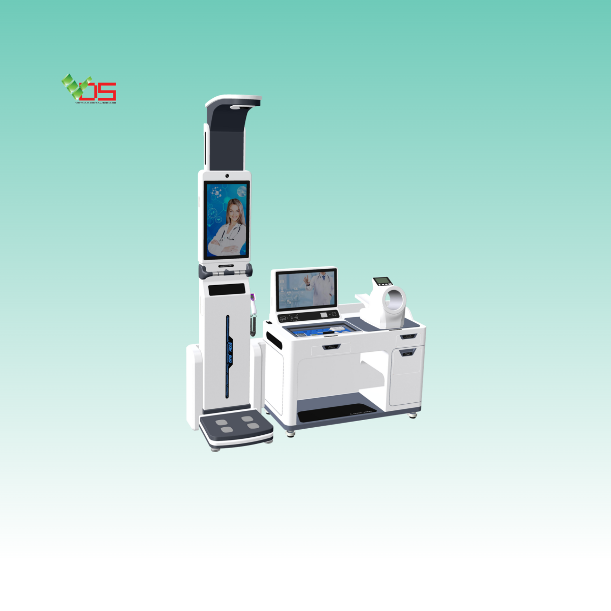 Kiosk cân sức khỏe T600