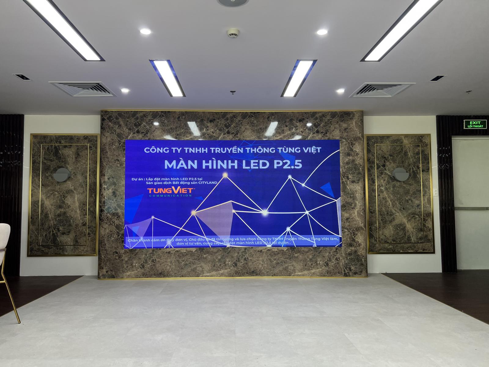 Dự án màn hình LED tại Cityland