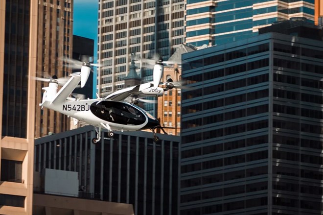 Taxi bay đầu tiên xuất hiện trên bầu trời New York