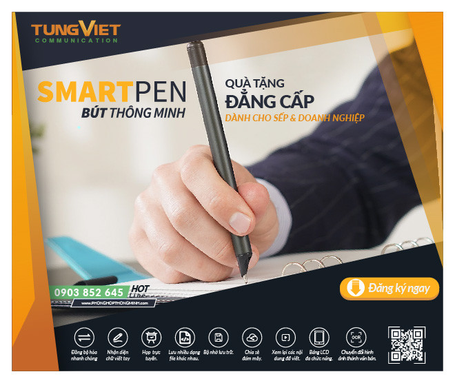 Bút thông minh - Quà tặng đẳng cấp dành cho doanh nghiệp