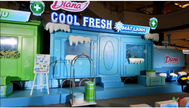 Game kinect trượt tuyết tại Aeonmall Tân Phú