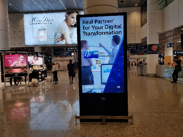 Lợi ích của màn hình quảng cáo sân bay