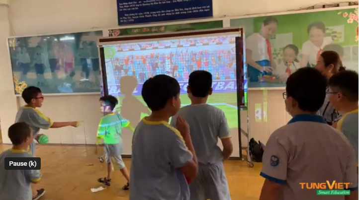 Sân chơi công nghệ thể thao tại trường Nguyễn Thái Sơn