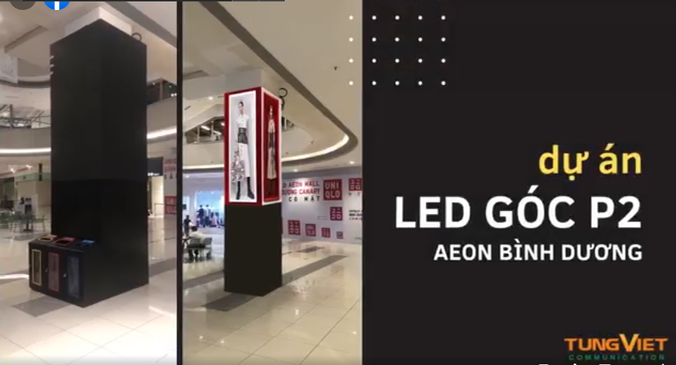 MÀN HÌNH LED CHO TRUNG TÂM THƯƠNG MẠI